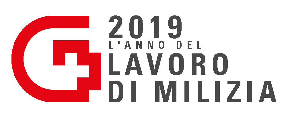 Logo Anno del lavoro di milizia Logo Anno del lavoro di milizia