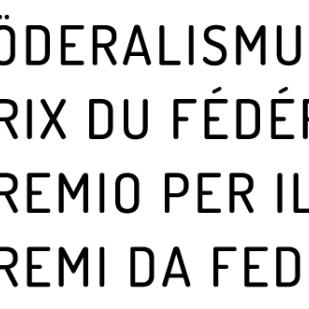 Premio per il federalismo 2022: attenti, pronti, via!